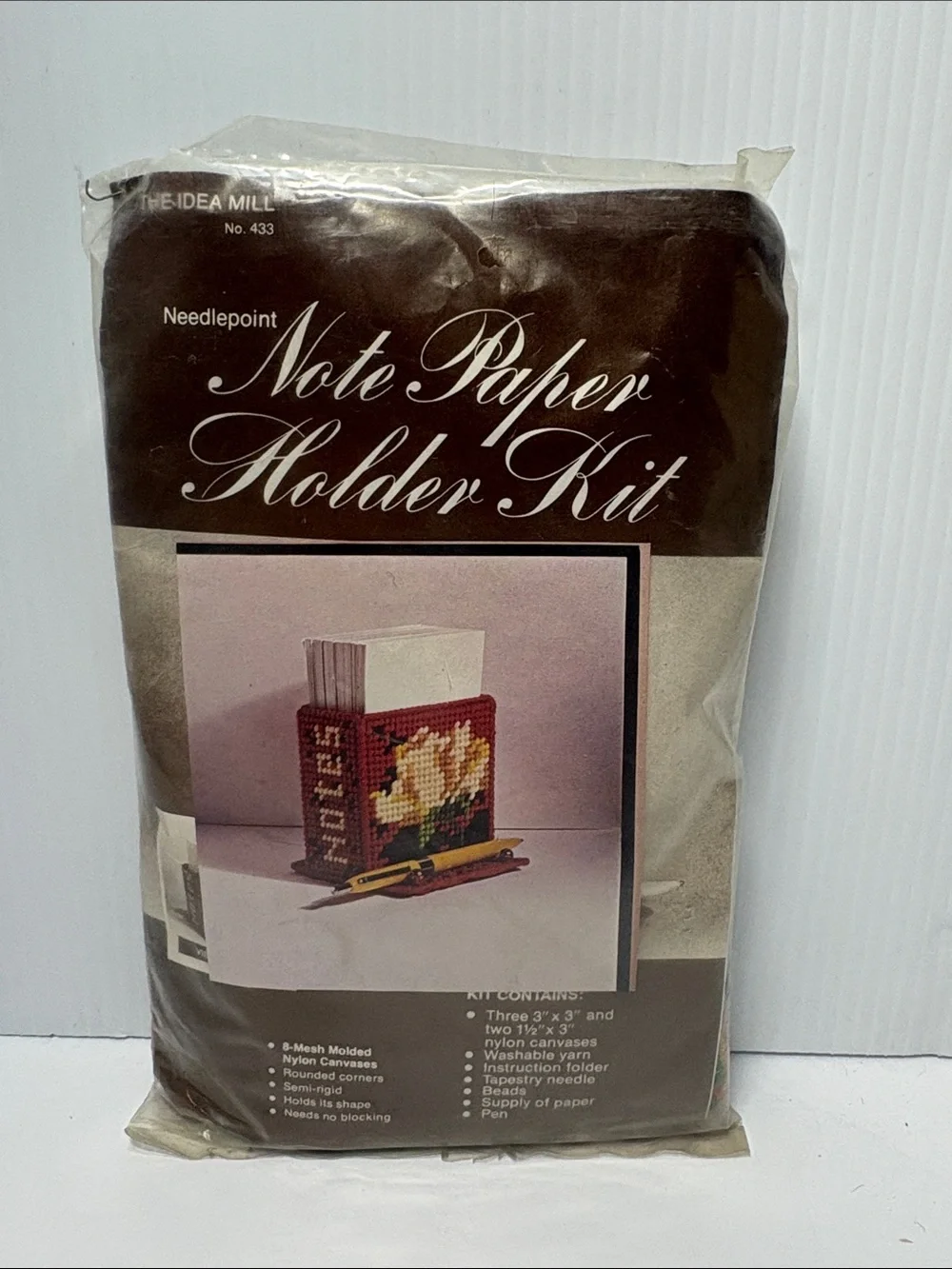 The Idea Mill needlepoint kit